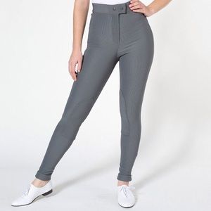 American Apparel Riding Pant in Grey